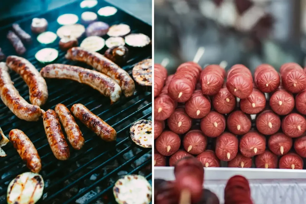 Hot dogs vs sausages comparison guide showing differences in quality and ingredients   Abrahams Sausages  Meats Malaysia